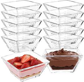 APACALI Crystalia Dessertschalen Glas Set 12,