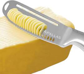 Apallas Buttermesser mit Streicher und Aufroller