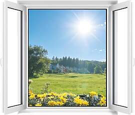 Apalus Fliegengitter Fenster, Zuschneidbar auf