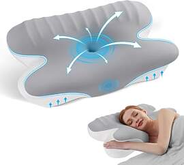 A-Pce Memory Foam-Kissen, Nackenstützkissen für