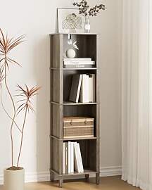 Apetaccat Bücherregal mit 4 Ebenen,