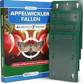 Apfelwickler Pheromonfallen [4 Stück] für