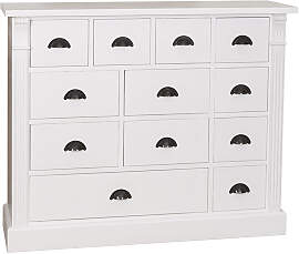 Apothekerkommode Salzburg im Landhausstil lackiert