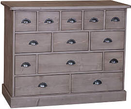 Apothekerschrank mit Landhausoptik shabby chic /