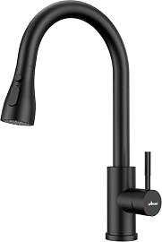 APPASO Wasserhahn Küche Schwarz, Hochdruck
