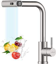 APPASO Waterfall Wasserhahn Küche Ausziehbar,
