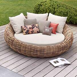 Apple Bee Cocoon Sonneninsel Polyrattan/Bee Wett