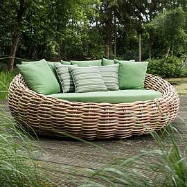 Apple Bee Cocoon Sonneninsel Polyrattan/Bee Wett