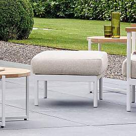 Apple Bee Condor Loungehocker Aluminium/Bee Wett