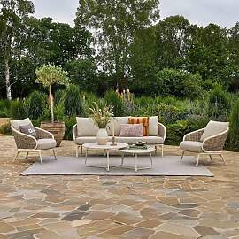 Apple Bee Pine Key Loungeset inkl. Loungetische