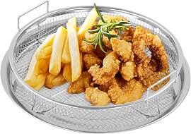 Apriltop Drahtkorb Grill mit Tablett, Durchmesser