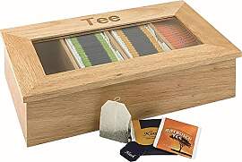 APS 11575 Teebox - Premium Tee-Holzbox mit