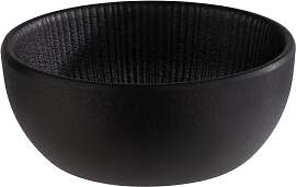 APS 85270 Schale -NERO- in schwarz, Ø 8,5 cm,
