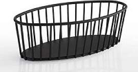 APS Obstschale URBAN schwarz 21,0 x 10,0 cm, 1 St.