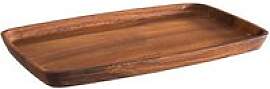APS Servierplatte braun 18,0 x 30,0 cm, 1 St.
