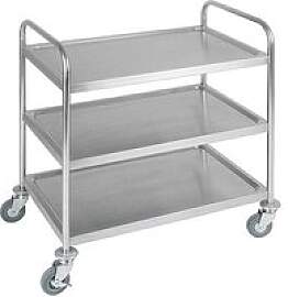 APS Servierwagen silber 59,0 x 91,0 x 93,0 cm