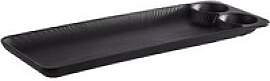 APS Tablett NERO schwarz 15,0 x 41,0 cm, 1 St.
