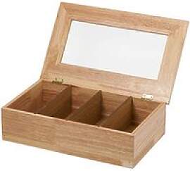APS Teebox hellbraun 20,0 x 33,5 cm, 1 St.