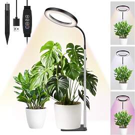 APXEL Pflanzenlampe LED, 72 LEDs Pflanzenlicht