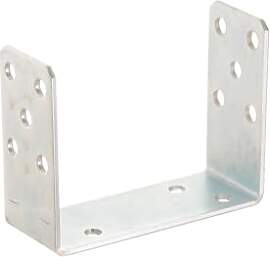 Aqbau U-Pfostenträger zum Aufschrauben 150 mm – 