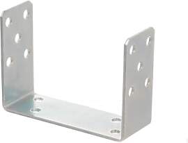 Aqbau U-Pfostenträger zum Aufschrauben 160 mm – 