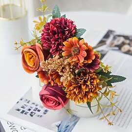 AQCQDQ 2 Stück Rosen Gänseblümchen Pfingstrosen 