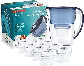 Aqua Optima Oria Wasserfilterkanne & 9 x 30