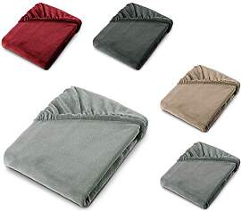 aqua-textil Feelwell Spannbettlaken 140 x 200 cm
