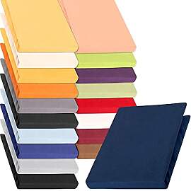 aqua-textil Pur Jersey Spannbettlaken