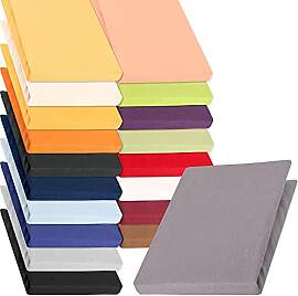 aqua-textil Pur Jersey Spannbettlaken