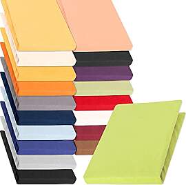 aqua-textil Pur Jersey Spannbettlaken