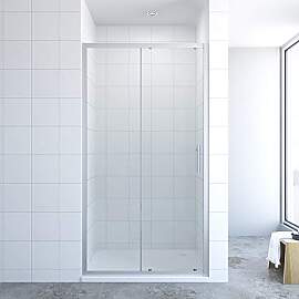 AQUABATOS® 120cm Schiebetür Dusche Duschtür in