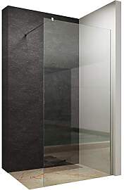 AQUABATOS 120x200cm Walk In Dusche 10mm Klarglas