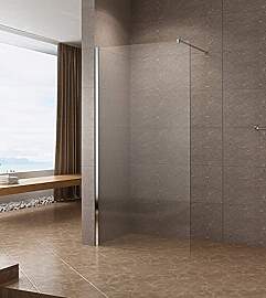 AQUABATOS® 90x200cm Walk In Dusche 10mm Duschwand 