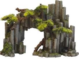 Aquariumdekoration mit Pflanzen Nobby Pet Rock