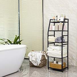 Aquzee Badregal Stehend, Badezimmerregal Schmal