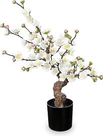Arborus Kunstblumen im Topf 44 CM Fake Blumen