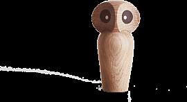 architectmade Eule Holzfigur