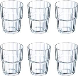 Arcoroc ARC 61697 Norvege Trinkglas, Wasserglas,