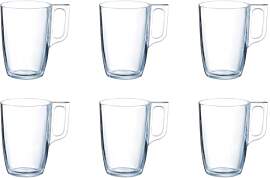 Arcoroc ARC L3694 Voluto Bockbecher, Kaffeebecher, 