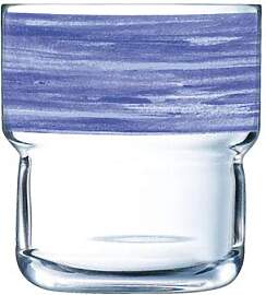 Arcoroc Brush Gläser, 220 ml, 6 Stk, blue jean -