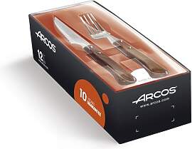 Arcos Besteckset 12-teilig - 6 Steakmesser und 6