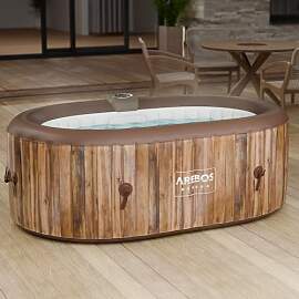Arebos Whirlpool | Aufblasbar | In- & Outdoor
