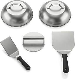 Arendo - Burger Set XXL - 1 x Grillspachtel - 1 x