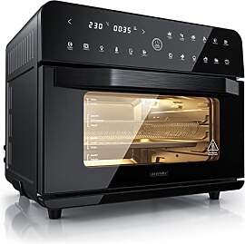 Arendo - Minibackofen 25l - Heißluftfritteuse 25