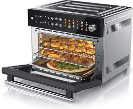 Arendo - Minibackofen 30l - Heißluftfritteuse 30