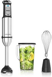 Arendo - Stabmixer Edelstahl Set - 2000 Watt