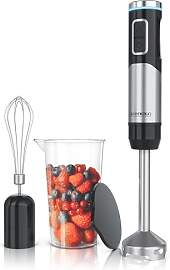 Arendo - Stabmixer kabellos - 200 Watt – mit