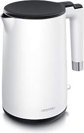 Arendo - Wasserkocher Edelstahl – 1,5 Liter -