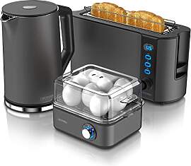 Arendo - Wasserkocher mit Toaster SET und